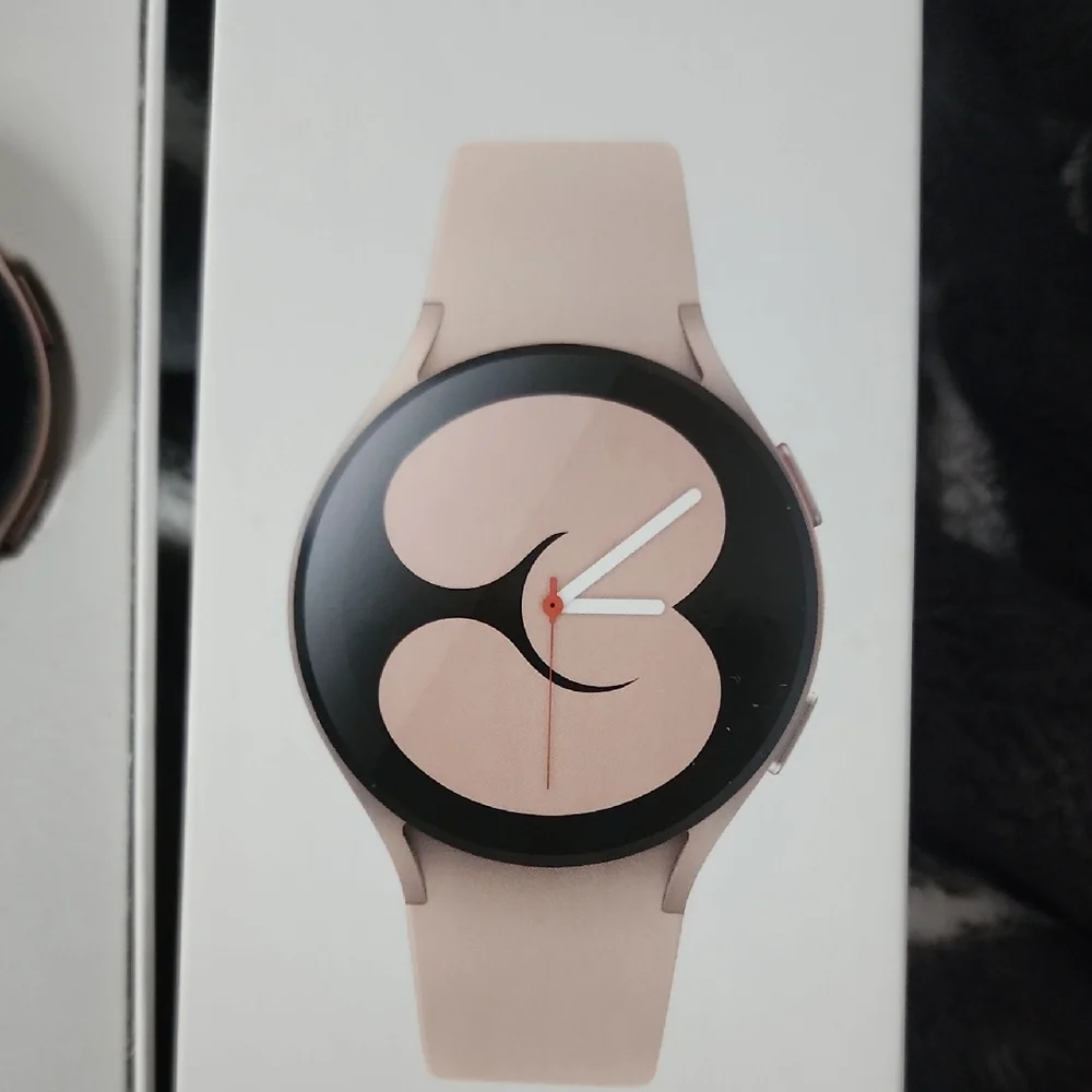 Samsung Pink Smartwatch with Sleek Design